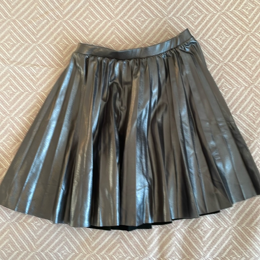 Zara Girls Silver Skirt